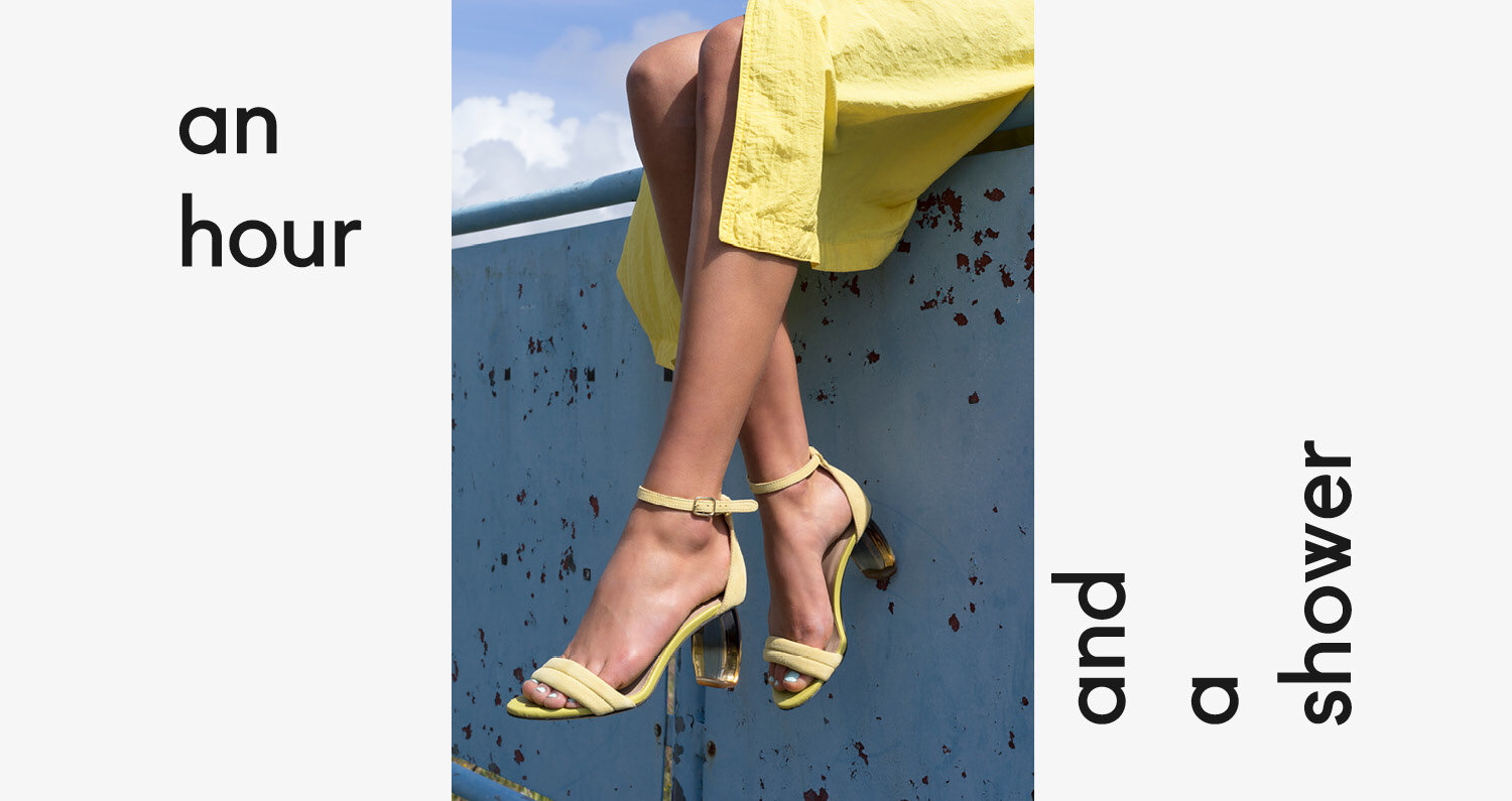 an hour and a shower — ecofriendly womens shoes